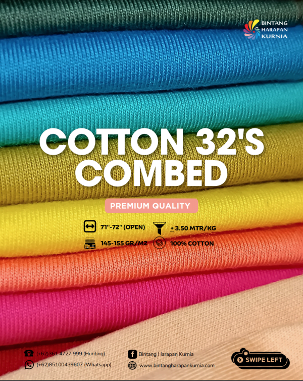 Cotton Combed 32S